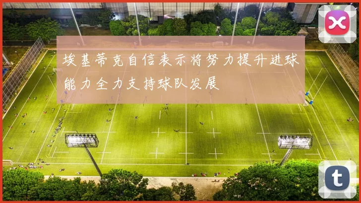 埃基蒂克自信表示将努力提升进球能力全力支持球队发展